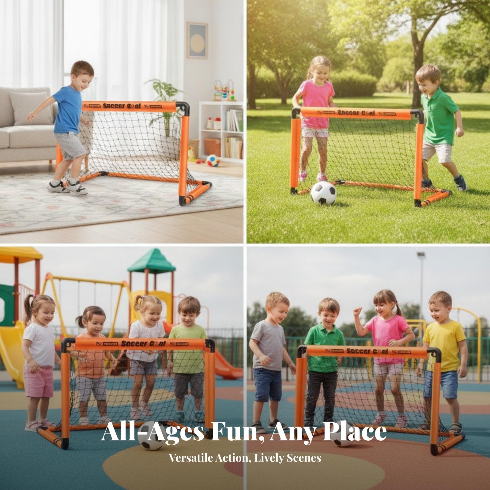 Training Net Mini - But de football pliable portable pour