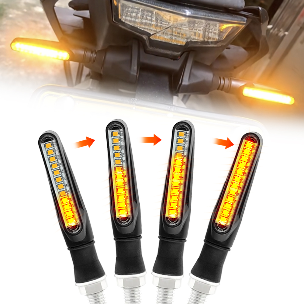 Badminton Flash - Clignotants LED directionnels pour moto, feu