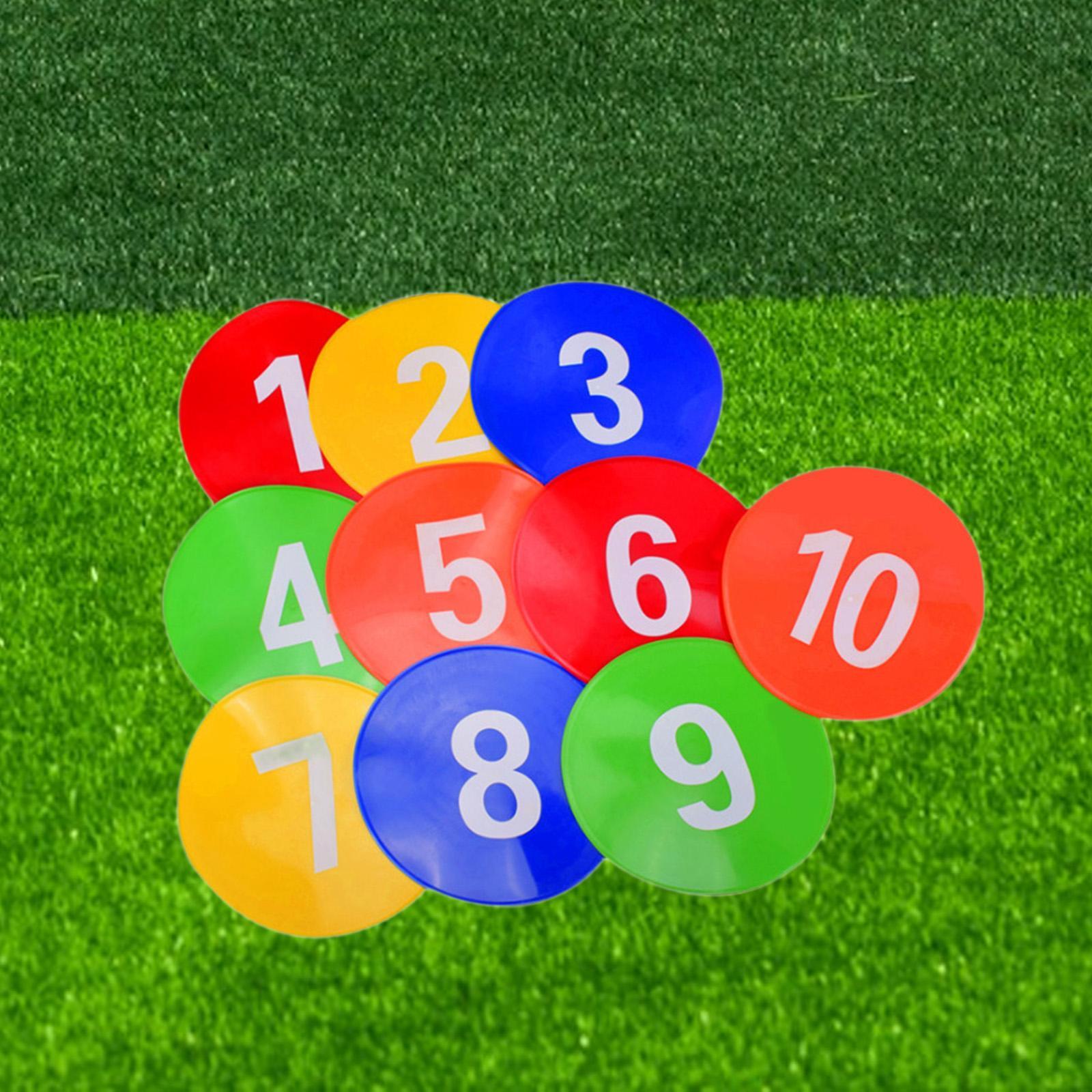 Cônes plats de football en PVC - Court Marker Cone avis et prix